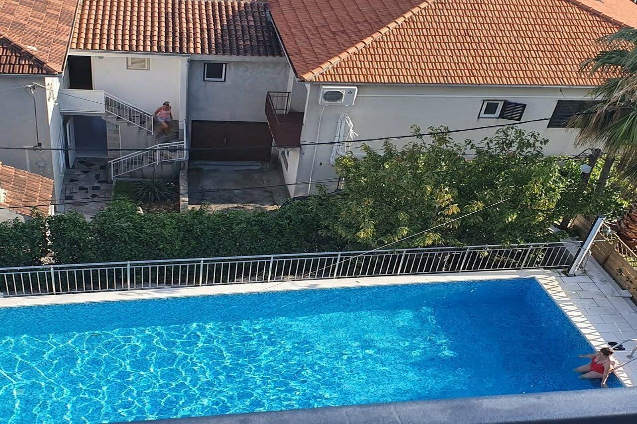 Hotel Bavaria Trogir Seget Donji ภายนอก รูปภาพ